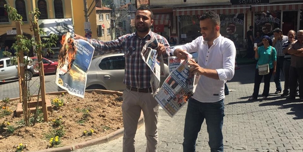 Kirli medyaya protesto