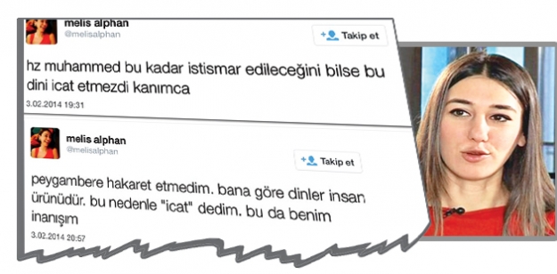 Hürriyet gazetesi yazarı Melis Alphan’dan çirkin sözler