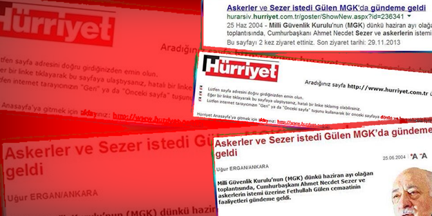 Hürriyet o haberi neden kaldırdı?