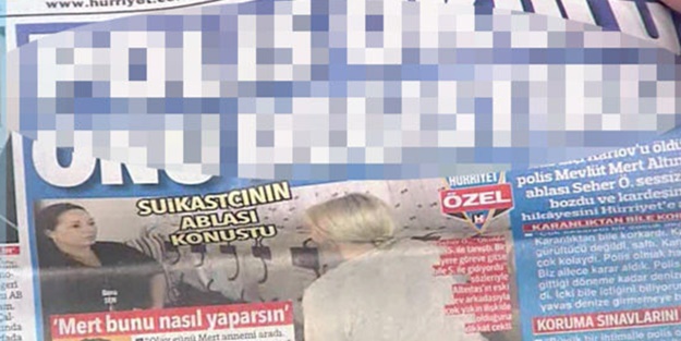Hürriyet'ten inanılmaz manşet!