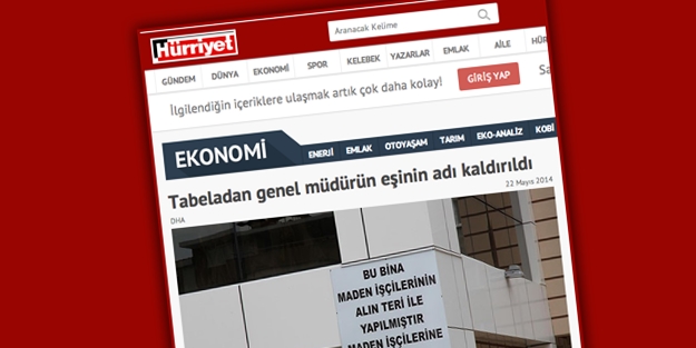 Hürriyet'ten 'tesisi biz taşlattık' itirafı!