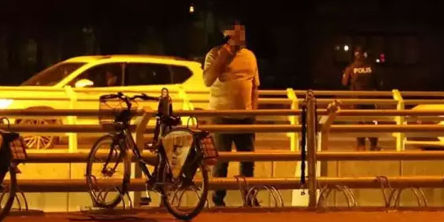 Husumetlisini yaralayıp kaçtı sonra kafasına silah dayadı