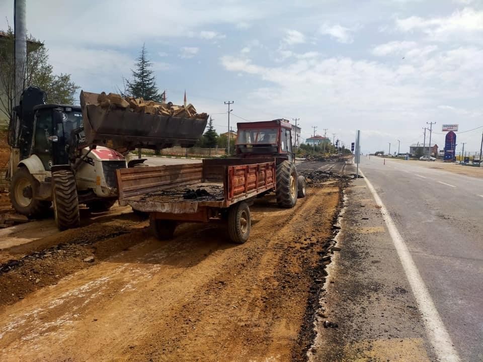 Hüyük çevre yolu duble yol oluyor 
