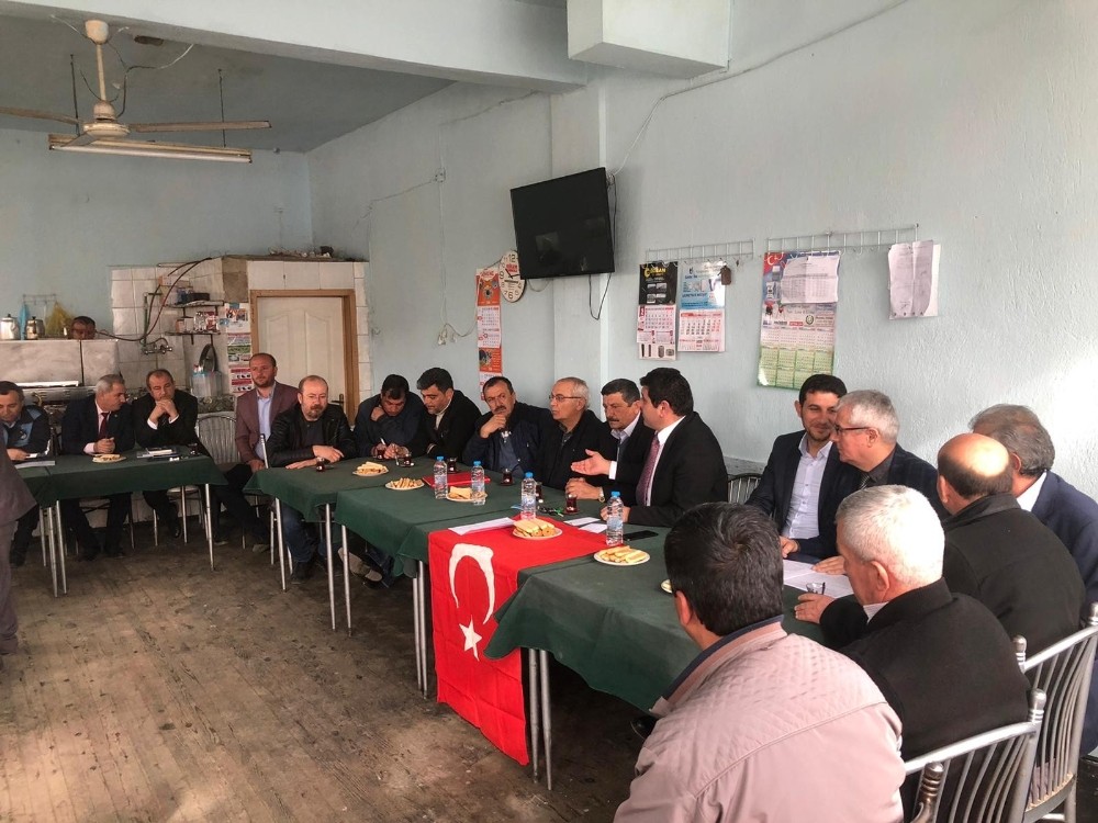 Hüyük’te meclis toplantısı İlmen Mahallesinde düzenlendi 