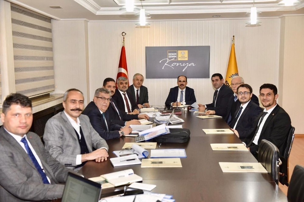 Hüyük’ün 2020 yılı yatırım planlamaları masaya yatırıldı 