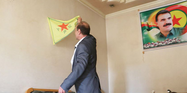 Huzura kavuşan Rasulayn'daki evine 6 yıl sonra döndü, Abdullah Öcalan posterlerini tek tek söktü