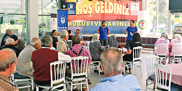 Huzurevi’nde AFAD semineri