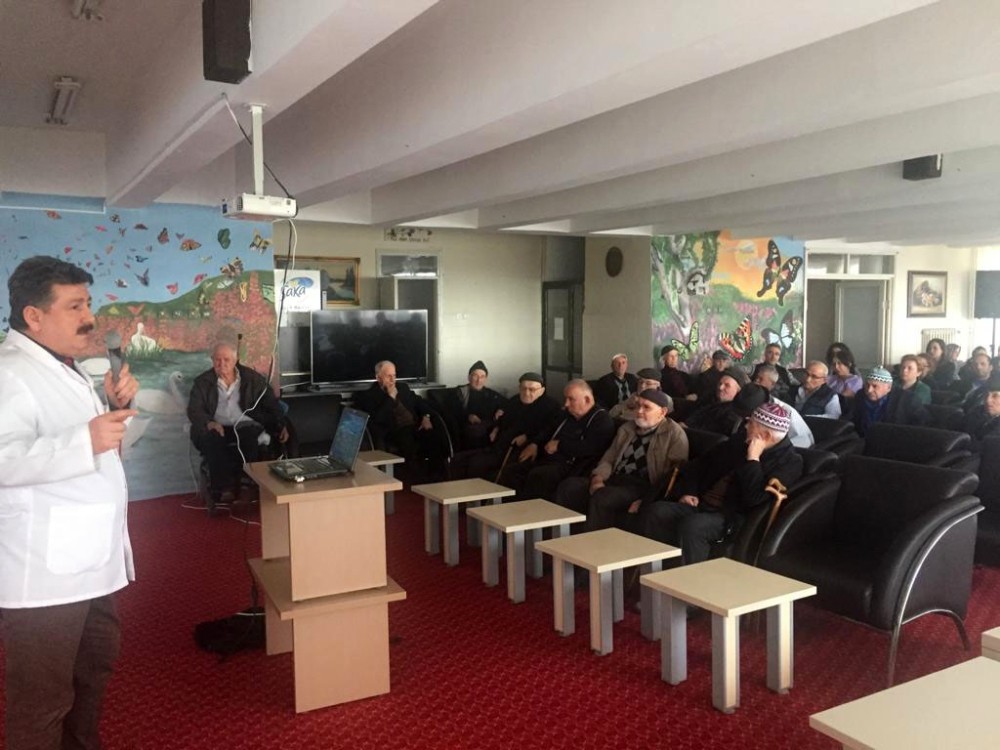 Huzurevinde “Alzheimer” konferansı 