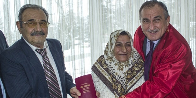 Huzurevinde tanıştılar, dünya evine girdiler