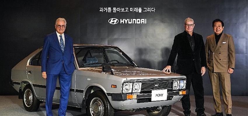 Hyundai ünlü tasarımcı Giugiaro ile Pony Coupe konsepti için işbirliği yapıyor