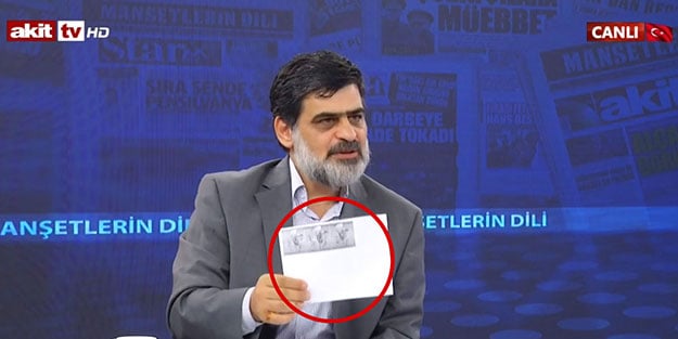 Hz. Peygamberin sarığını çizdiler, kendi atalarıyla alay ettiler! Ülkücü geçinenlerden karikatür adı altında büyük ahlaksızlık