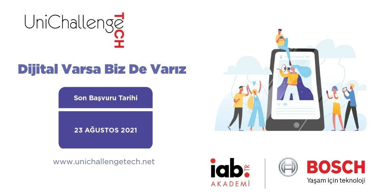 IAB Akademi ve Bosch Ev Aletleri UniChallenge Tech ile mühendis adaylarıyla dijital pazarlama iletişimi sektörünü buluşturacak