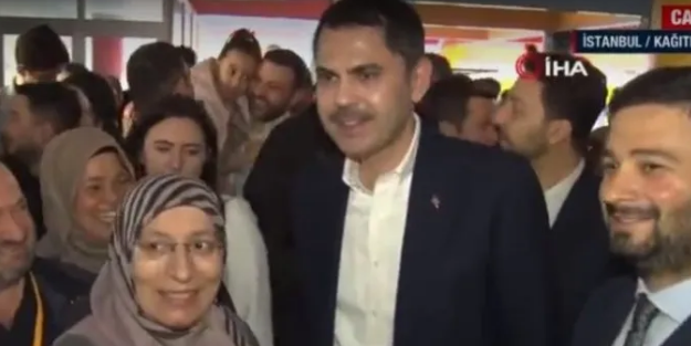 İBB Başkan adayı Kurum, oyunu Kağıthane'de kullandı