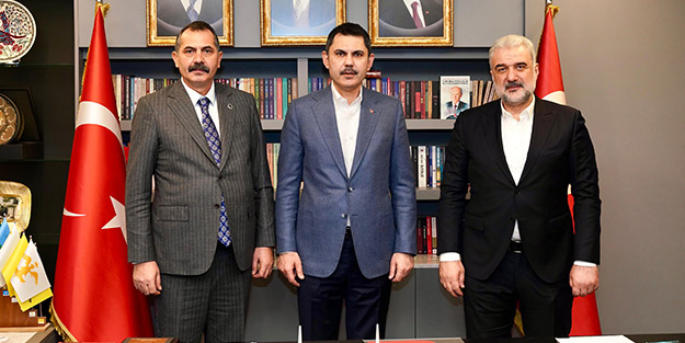 İBB Başkanı adayı Murat Kurum'dan MHP'ye ziyaret