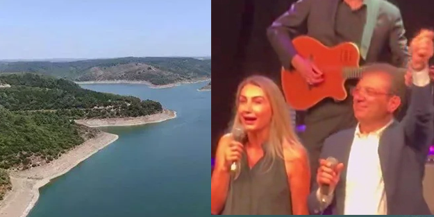 İBB Başkanı konserde göbek atıyor, İstanbul’u susuzluk bekliyor