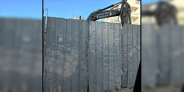 İBB iş makinaları Süleymancılara ait yurdun inşasında çalışıyor iddiası!