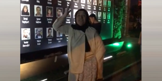 İBB önünde 15 Temmuz protestosu! ‘Onlar diriler, bu akşam burayı karartanlar ölüdürler’