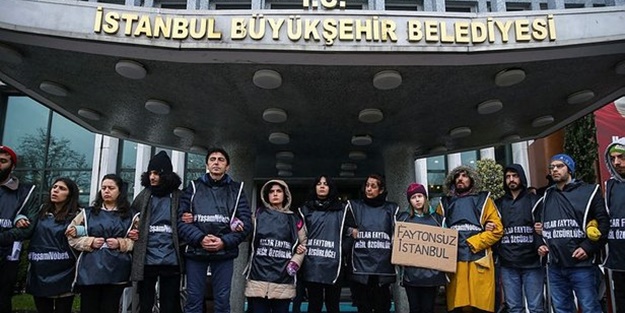 İBB önünde bir eylem daha!