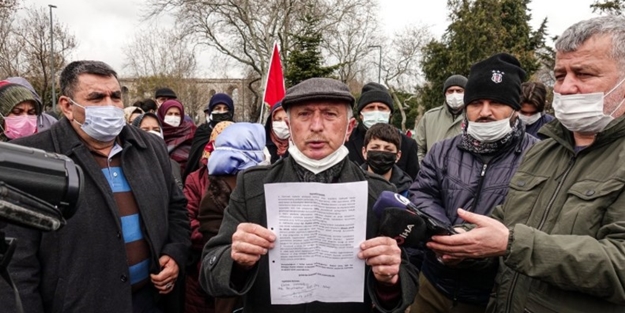 İBB önünde protesto: Kentsel değil rantsal dönüşüme karşıyız