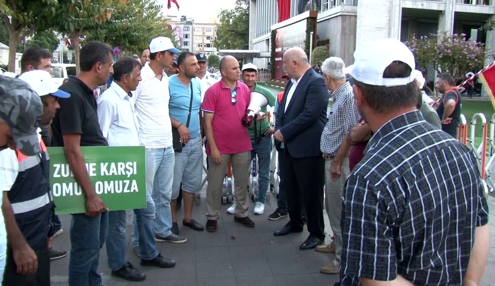 İBB önündeki eylem 14’üncü gününde 