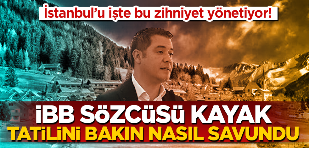 İBB Sözcüsü Murat Ongun’dan ‘kar’ tatiline skandal savunma!
