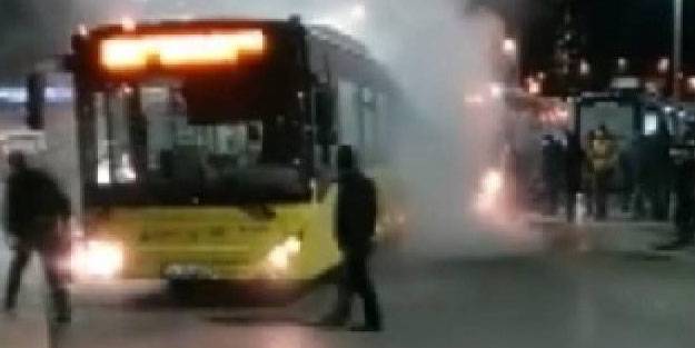 İBB yine alev aldı
