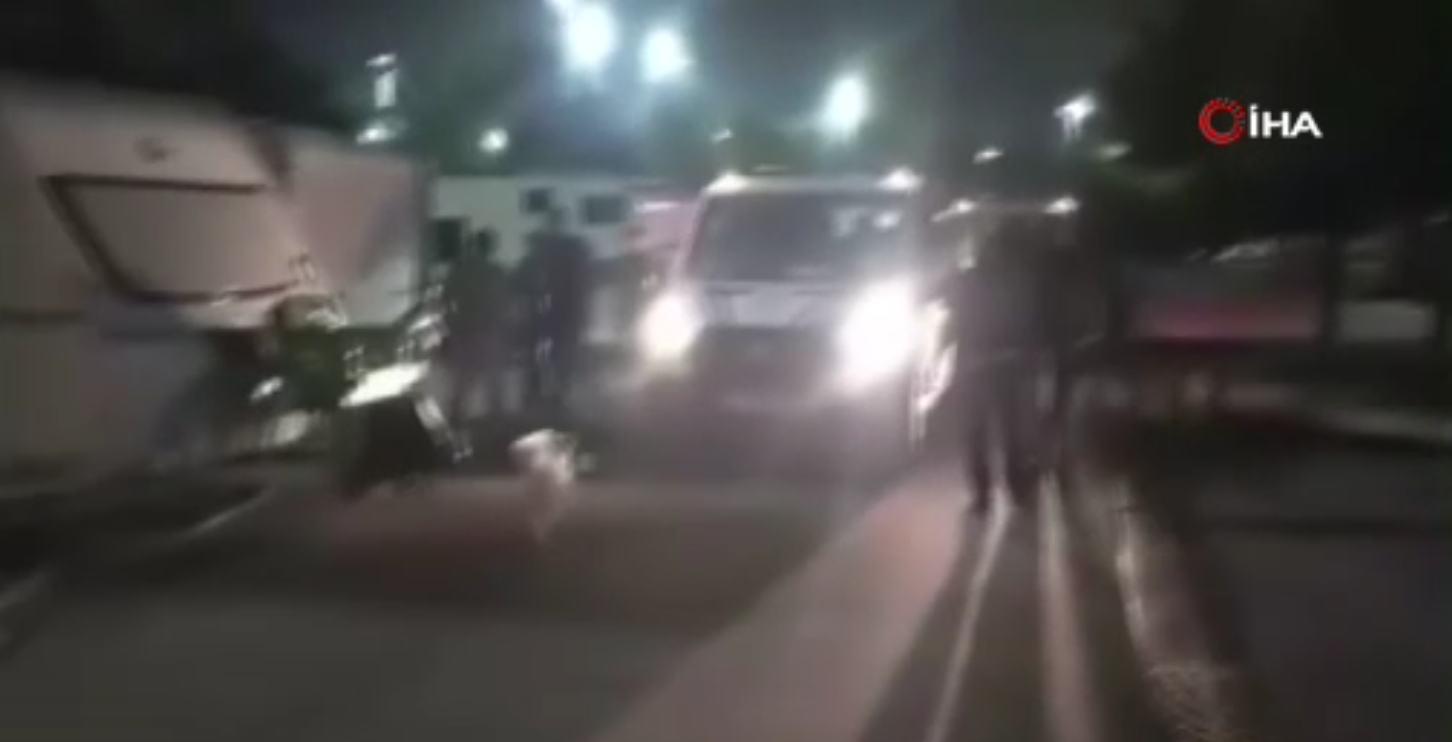 İBB zabıtalarından vatandaşa zorbalık! Karavan parkı sakinlerini böyle darp etti