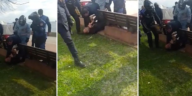 İBB'de skandallar bitmiyor! Engelli vatandaşa tekme tokat dayak