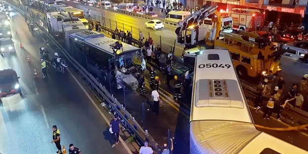 İBB'de skandallar bitmiyor! Metrobüs şoförüne metrobüs çarptı: Hayatını kaybetti!
