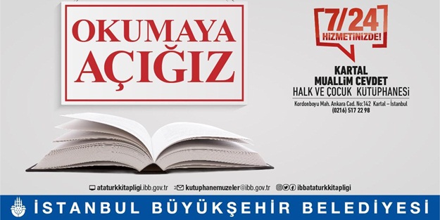 İBB’den iki yeni 'Hiç Kapanmayan Kütüphane'