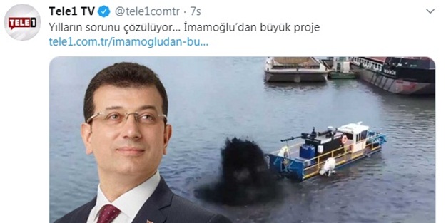 İBB'den reklamı kapan TELE1'den bir yağcılık daha!