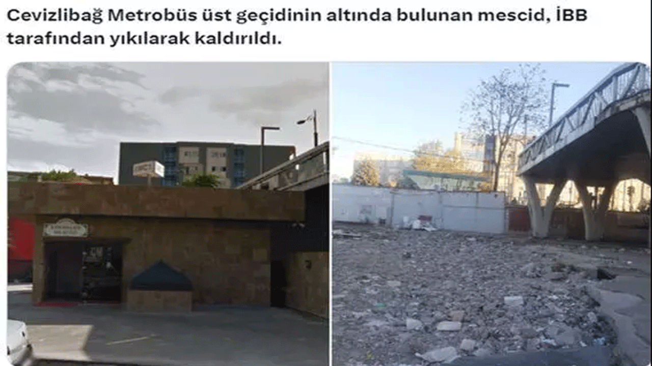 İBB’ye soruyoruz! İstanbul düşman işgali altında mı? Mescitler neden birer birer kapatılıyor?
