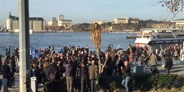 İBDA’cılardan hakaretçi solaklara müdahale