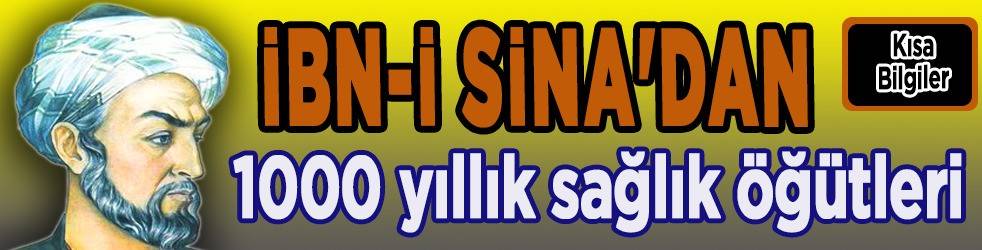 İbn-i Sina'dan 1000 yıllık sağlık hakında öğütler