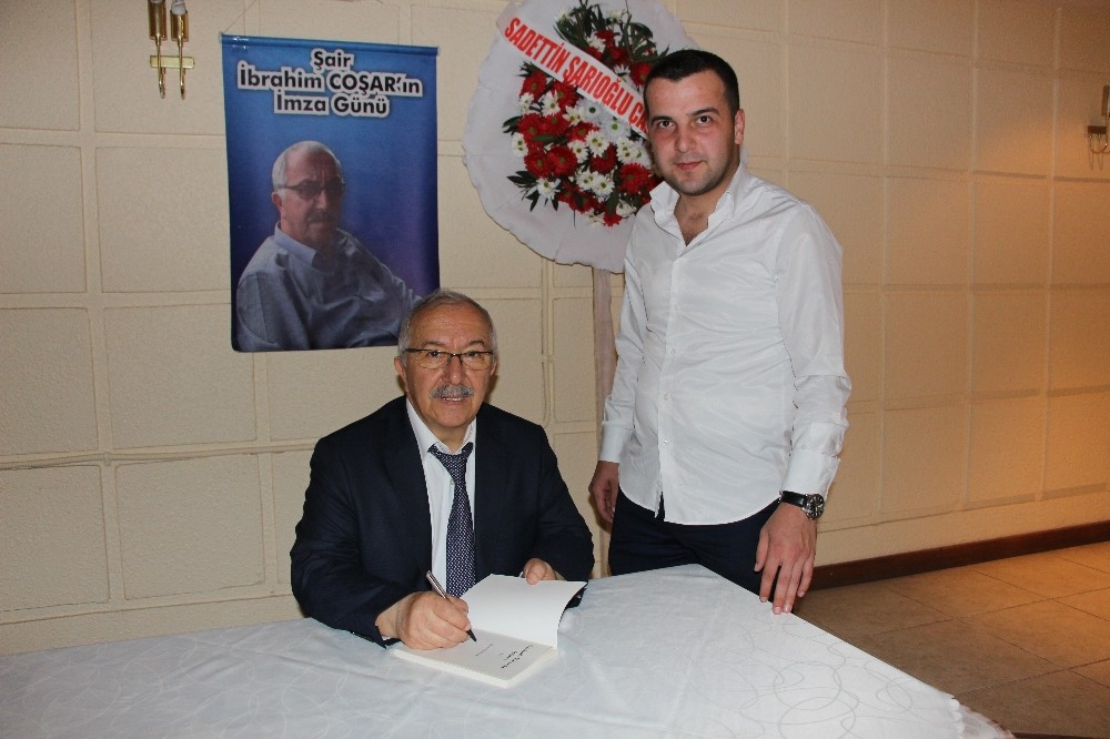 İbrahim Coşar’ın beşinci şiir kitabı okurlarla buluştu 