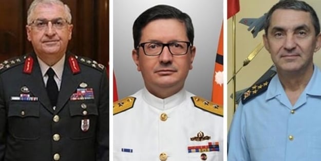 Cumhurbaşkanlığı açıkladı: 3 kuvvet komutanı değişti