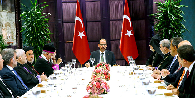 İbrahim Kalın, azınlık cemaatlerinin temsilcileriyle buluştu