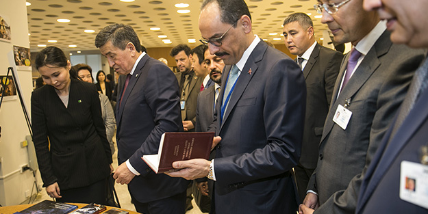 İbrahim Kalın, BM'de sergi açılışına katıldı