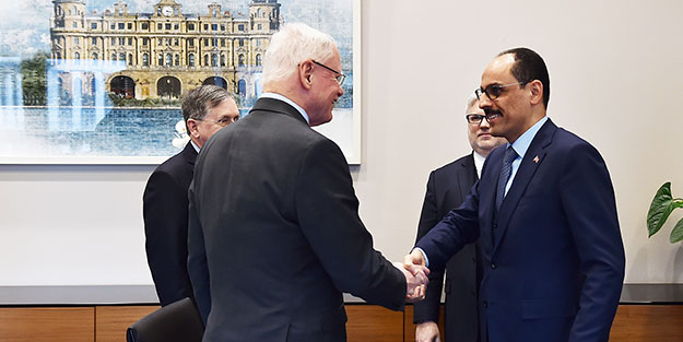 İbrahim Kalın- James Jeffrey görüşmesi sona erdi!