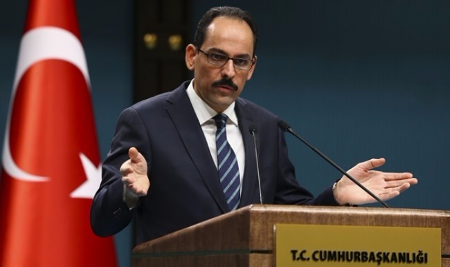 İbrahim Kalın'dan AP'ye 'sergi' tepkisi