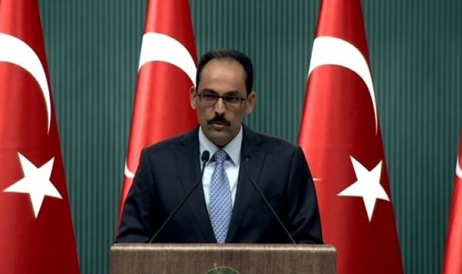 İbrahim Kalın'dan 'terör' mesajı
