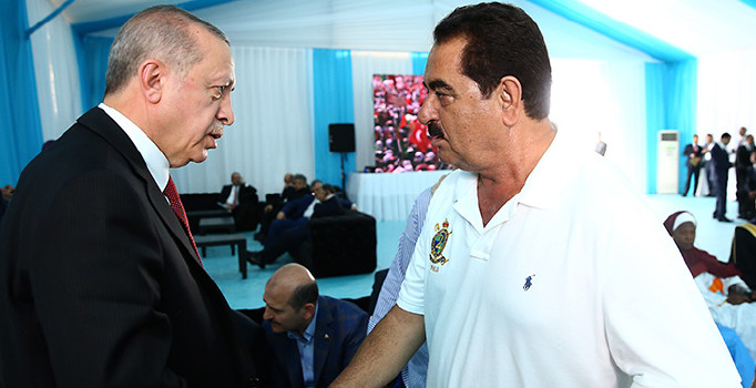 İbrahim Tatlıses mitinge katıldı