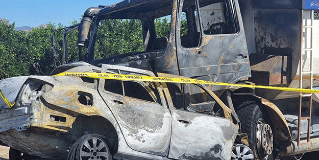 İbretlik ölüm! Çalıntı araçla kaza yapıp yanarak can verdi