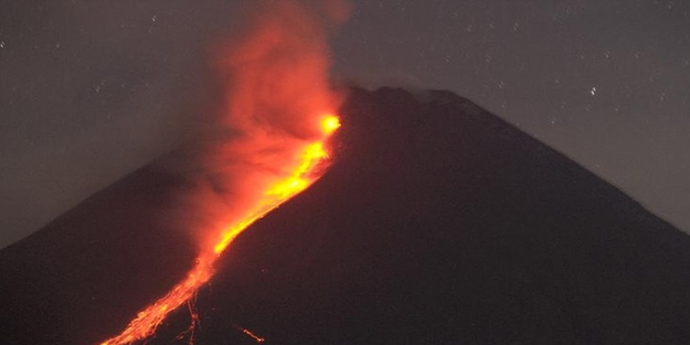 Ibu Yanardağı için uyarı seviyesi en üst seviyede!