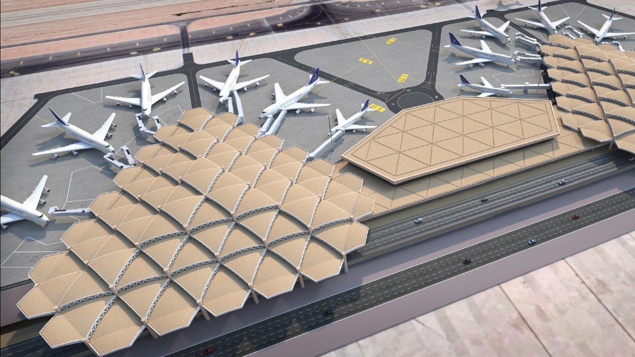 IC İçtaş İnşaat’ın yapımını üstlendiği King Khalid Havalimanı 1. terminali açılış töreni gerçekleştirildi