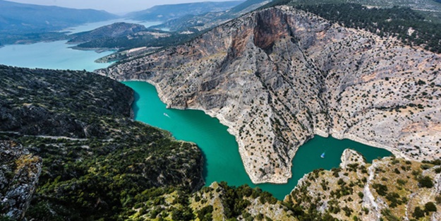 İç tekne turizminin yeni gözdesi: Arapapıştı Kanyonu