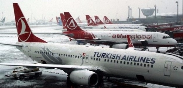 Uçak seferlerinde 233 iptal!