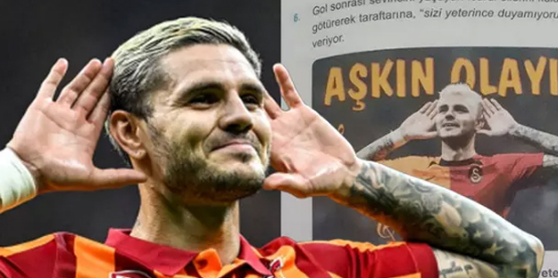 Icardi için sonunda bu da oldu ya pes yani! Öyle şeyler oldu ki tam anlamıyla olay...
