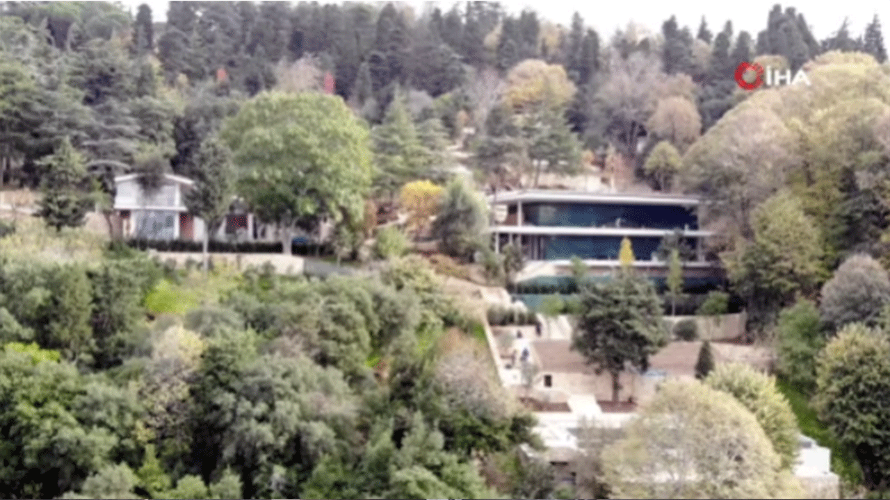 İçindeki ayrıntılara dikkat! İBB’nin göz yumduğu villadan son görüntüler