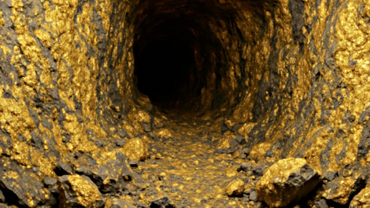 İçinden altın fışkıran maden için tarihi satış!